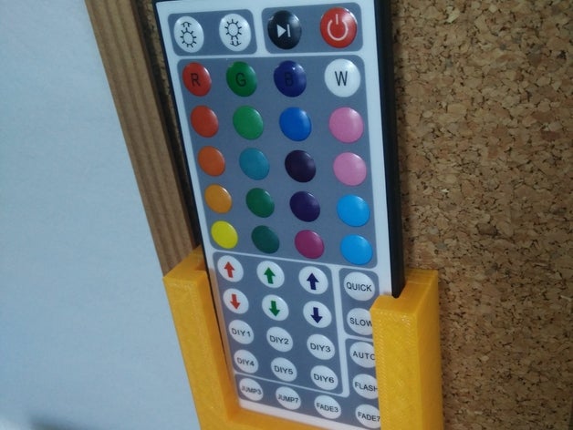 remoteholder 44 key led-strip remotes gadgets led strip 3D print model - Mito3D