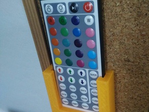 remoteholder 44 clé led-strip télécommandes les gadgets la bande de led 3d print model - Mito3D