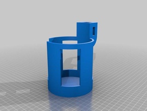 clicgear Halterung große sand-Flasche sport im freien 3d print model - Mito3D