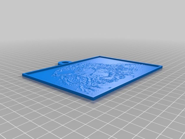 regina rossa 2d art personalizzato 3D print model - Mito3D