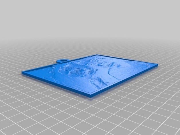 dom 2d-Kunst kundengebundene 3D print model - Mito3D