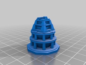 my customized futuristic city builder generator 3 art 3d print model - Mito3D