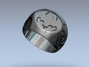 batman Siegel ring Ringe comics dc Superhelden 3d print model - Mito3D