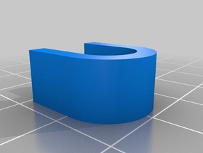 pursa i3 akrilik tesviye somun holader 3d yazıcı parçaları 3d print model - Mito3D