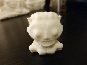 alien mulher de busto esculturas 3d print model - Mito3D