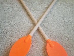 small paddles sport outdoors 3d print model - Mito3D