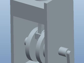 manovella meccanismo a pistoni ingegneria 3d print model - Mito3D