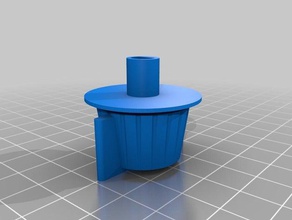 knopf di sostituzione parti personalizzato 3d print model - Mito3D