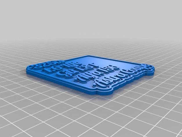 meine angepasste multiline-Tags 1 Schlüsselanhänger 3D print model - Mito3D