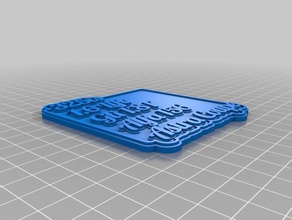 meine angepasste multiline-Tags 1 Schlüsselanhänger 3d print model - Mito3D