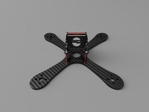 mixuko 5 remake rc vehicles drone fpv racer frame multirotor shendrones 3d print model - Mito3D