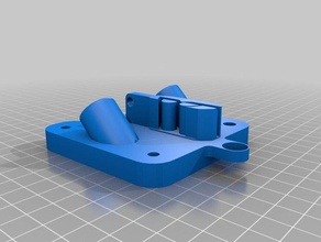 rostronger delta impressora magnético transporte 2040 extrusão gt2 3d partes 3d print model - Mito3D