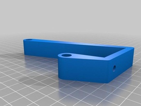 my customized single screw floating shoe rack organization 3d print model - Mito3D