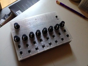 Fall meeblip se rev131 synthesizer Musik Gehäuse 3d print model - Mito3D