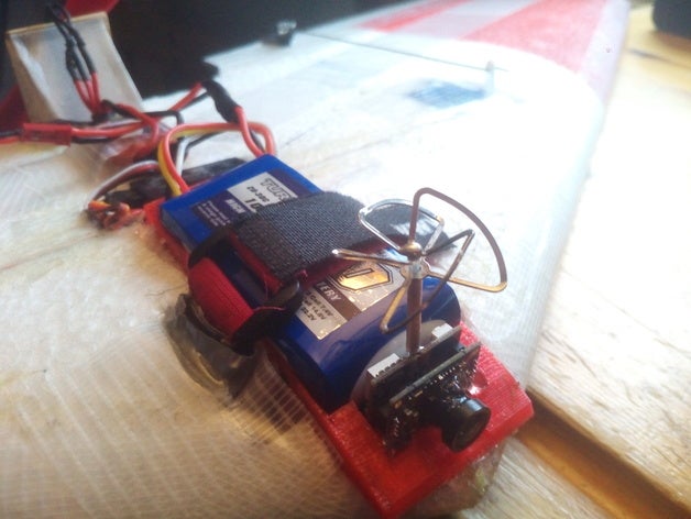 mini fpv cam e vtx volo batterie scatola 3d la stampa eachine fixedwing ad ala fissa fpvcam fpvcamholder fpvcammount fpvcamwingmount fpvflying fpvracewing fpvwing fpv-videocamera mc01 nurflgler nuri rcflying rcnurflgler rcwing thinkercad turnigy turnigybattery 3D print model - Mito3D