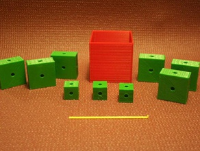 confezionamento pacchi per la matematica augmentedreality makeredchallenge2 mathproject 3d print model - Mito3D