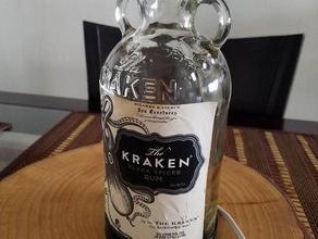 kraken lâmpada 3d impressão 3d print model - Mito3D