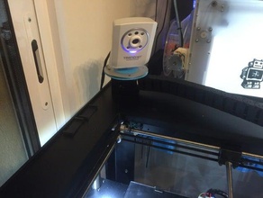 raise3d n22+ webcam mount trendnet tvip572 printing 3d print model - Mito3D