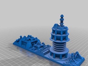 jeremiahs city art customized 3d print model - Mito3D