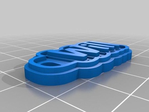 vuole portachiavi i personalizzato 3d print model - Mito3D