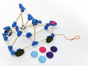 mypie catapulte introduction de la mécanique physics learning designproject education kids makegreatthings makeredchallenge2 mathproject physicsproject steam stem teaching toy 3d print model - Mito3D