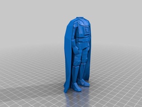 darth vader low poly netfabbed fixe sculptures 3d print model - Mito3D