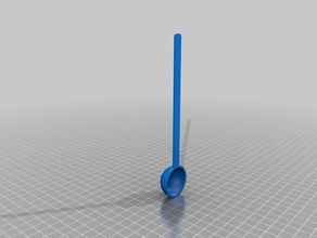 el té de la medida una cuchara cocina comedor 3d print model - Mito3D