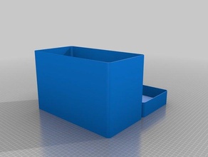 toleranslar olmadan kutunun pil aracı sahipleri kutuları özelleştirilmiş 3d print model - Mito3D