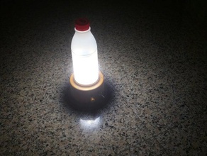 led lâmpada de acampamento diy 3d print model - Mito3D