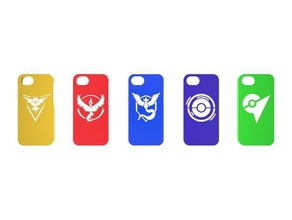 iphone 55s pokemon ir caso móvil gimnasio el instinto del 5 5s iphone5 místico pokeparada pokestop sabidura equipo de valor 3d print model - Mito3D
