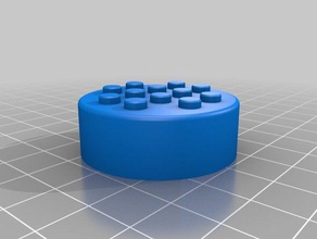 lego dimmer botões substituição partes 3d print model - Mito3D