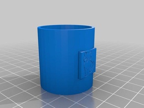 cat mug 3d printing 3d print model - Mito3D