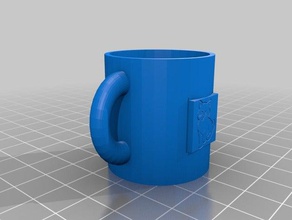 toddler cat mug 3d printing 3d print model - Mito3D