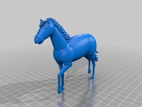 horse 3d printing 3d print model - Mito3D
