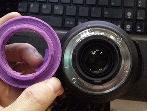 nikon nikkor af-s Bajonett Kamera 3d print model - Mito3D