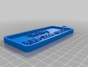 tag famiglia personalizzato 3d print model - Mito3D