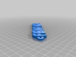 fernanda organização personalizado 3d print model - Mito3D