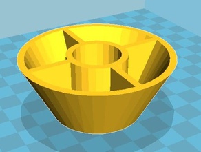 cone porta bobina 3d impressão 3d print model - Mito3D