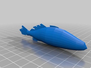 fishing lure sport outdoors rod 3d print model - Mito3D