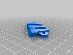 tina organization customized 3d print model - Mito3D