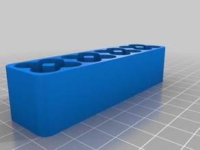 aaa battery tray ver 2 organization customized 3d print model - Mito3D