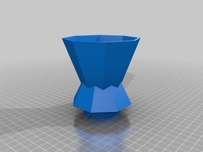 funnel vitamix blender kitchen dining 3d print model - Mito3D