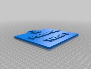 A impressão 3d cartaz 3d print model - Mito3D