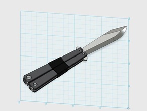 tf2 espía cuchillo juegos de video 3d print model - Mito3D