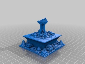meu personalizados sci fi da cidade construtor de sementes 2016 arte 3d print model - Mito3D