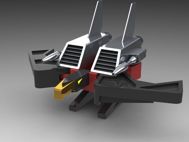 laserbeak simple transforming cassette toys games transformers 3D print model - Mito3D