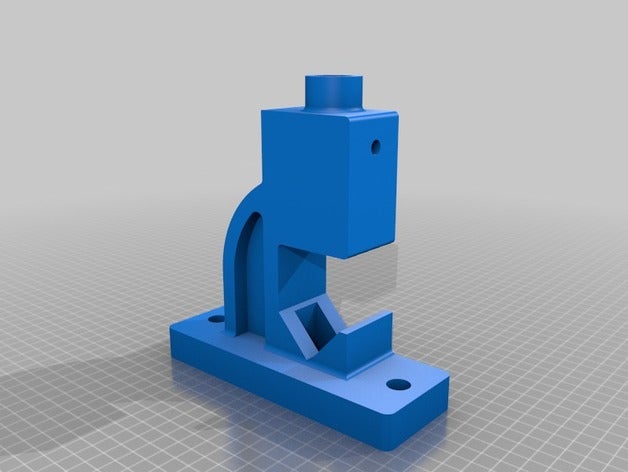 tubería de vicio herramientas mano 3D print model - Mito3D