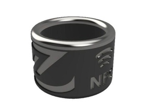 nfc ring diy autodesk fusion 360 fusion360 titular 3d print model - Mito3D