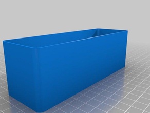 simplbox 3x1 ohne strumento i titolari caselle personalizzato 3d print model - Mito3D