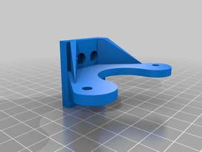 cubify cubetitan extruder mount 3d printer parts 3d print model - Mito3D